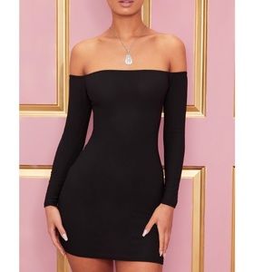 PLT body con black dress!
